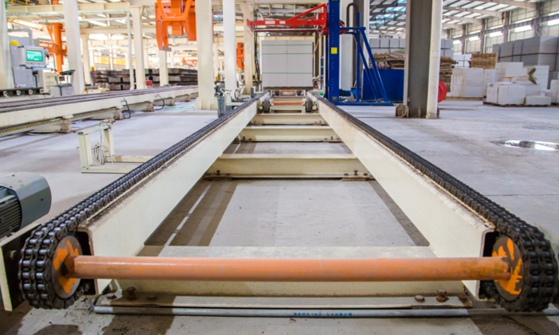 Blocați linia transportoare de ambalare