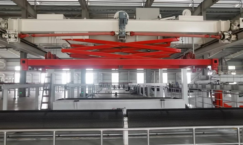 Introduceți macara cu tijă